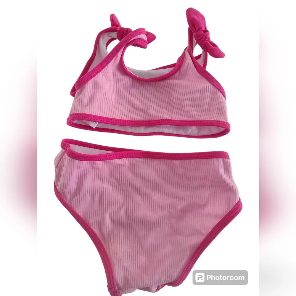 Barbie Toddler Girl Swimsuit Two Piece Size 3T